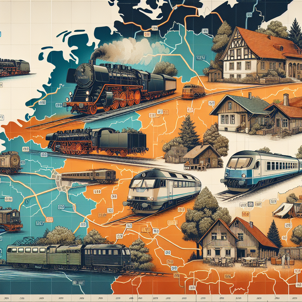 Einfluss historischer Eisenbahnstrecken auf Ferienimmobilienpreise